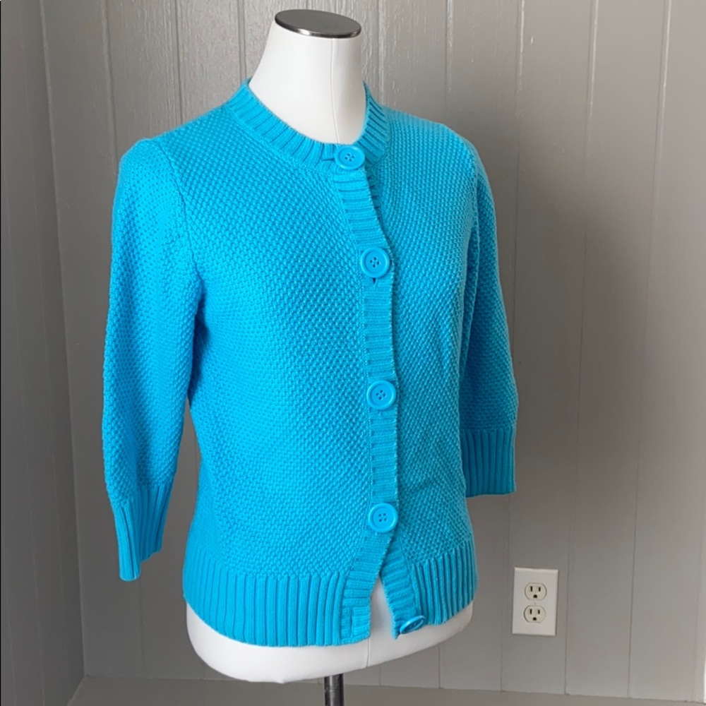 LL Bean cardigan 100% cotton small